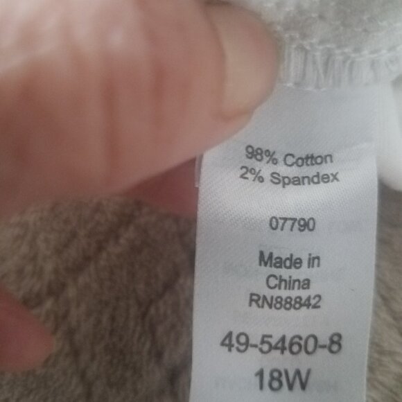 Bundle Woman Within jeggings 2 Pairs - Picture 7 of 7